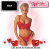 Patent Bustier with Zipper - Allure - Black / Small