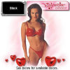 Patent Bra - Allure - Black / Plus Size 1X