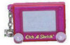 Jelly - Etch A Sketch - Pink Keychain