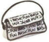 Tiny Totes - Graffiti Girl Keychain