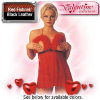 Peek-A-Boo Babydoll and G-String - Allure - Red Fishnet / Black Leather - Plus Size