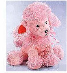 GiGi - Poodles with Hearts and Sparkles - Pink