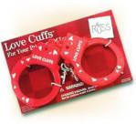 Love Cuffs - Plastic Handcuffs with Message - "Love Cuffs"