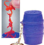 Barrel of Monkeys Keychain