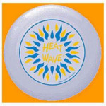 Heatwave Frisbee - Clear to Yellow