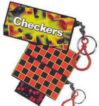 Checkers Keychain