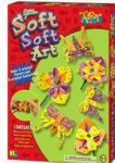 Glitter Soft Soft Art: Flower and Butterfly