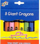 8 Giant Crayons