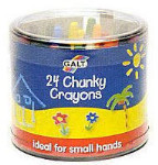 24 Chunky Crayons