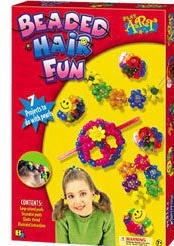 Beaded Hair-Do - Elastics and Barrettes Design Kit