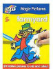 Magic Pictures Rub'n Colour Colouring Book - Farm Yard -