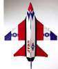 - ZooScape - F16 Fighting Falcon - Single Line Kite