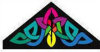 Delta - Stained Glass 4.5 Foot Kite