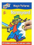 Magic Pictures Rub'n Colour Colouring Book - Farm Yard