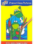 Stained Glass Colouring Pad