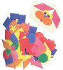 Sticky Shapes - Assorted Pack - Package of 1450 -