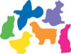 Sticky Shapes - Animals - Package of 225 -