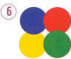 Sticky Shapes - Circles - Package of 500 -