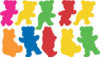 Sticky Shapes - Teddy Bears - Package of 225 -