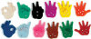 Counting Hands Buttons - Package of 144 -