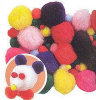 /trait100930/critiquet1203814 and up - Toys products - Bright Colors Pom Poms - Package of 300