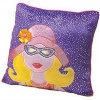 Girl Powerrr... Pillow - Purple -
