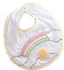 Baby Bib with Squeaker - Rainbow Dreams