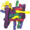 Colored Craft Spoons (Assorted Colors) - Package of 60 -