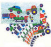 Peel & Stick Vehicles - Package of 165 -