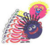 Peel & Stick Making Faces - Package of 125 -