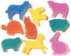 Animal Dip and Print Sponges - 9 Sponges -