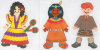 Traditional Kids Card Characters - Package of 24 -