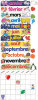 French Canadian Monthly Calendar Set -