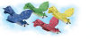 Fold and Fly Birds - Package of 4 -