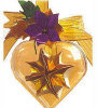 Heart and Flower Ornament Kit - Brown Bag Crafts