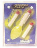 Squeeze Darts Lunar Glow - 3 Rockets