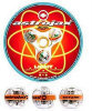 - ZooScape - Astrojax Saturn - Orange Stripe - Lights Up!