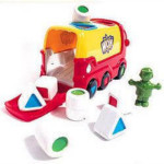 Archie Activity Fun Shape Sorter Truck - Sidney School Bus