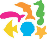 Sticky Shapes - Sealife - Package of 225