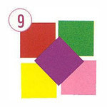 Sticky Shapes - Squares - Package of 500