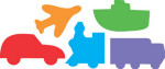 Sticky Shapes - Vehicles - Package of 225