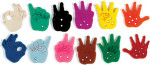 Counting Hands Buttons - Package of 144