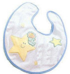 Baby Bib with Squeaker - Heaven Sent