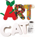 Collage Letters (9") - Package of 26