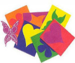 Double Color Collage Boards - Package of 24