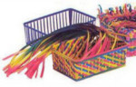 Classroom Weaving Baskets Kit - 12 Baskets / 150 Strips