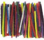 Chenille Stems (Assorted Colors) - Package of 100
