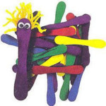 Colored Craft Spoons (Assorted Colors) - Package of 60