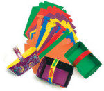 Fold-Up Baskets (6 Colors) - Package of 12