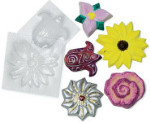 Flower Molds - 6 Designs